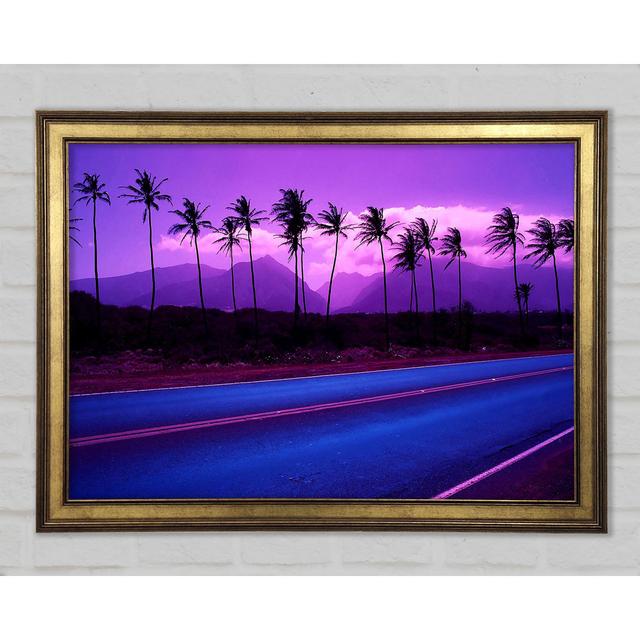 Roadside Trees - Single Picture Frame Art Prints 17 Stories Size: 42cm H x 59.7cm W x 1.5cm D on Productcaster.