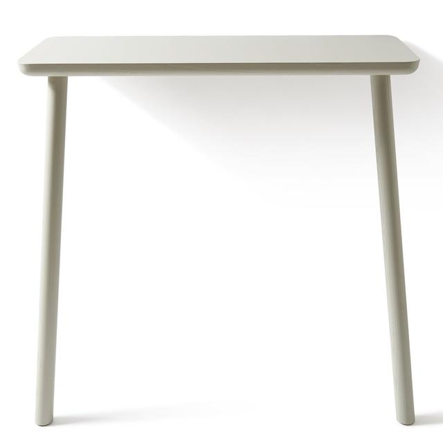 76cm Solid Wood Console Table Atipico Colour: Off White on Productcaster.