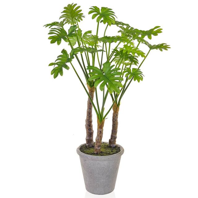 Boden-Kunstpflanze Philodendron im Topf Die Saisontruhe on Productcaster.