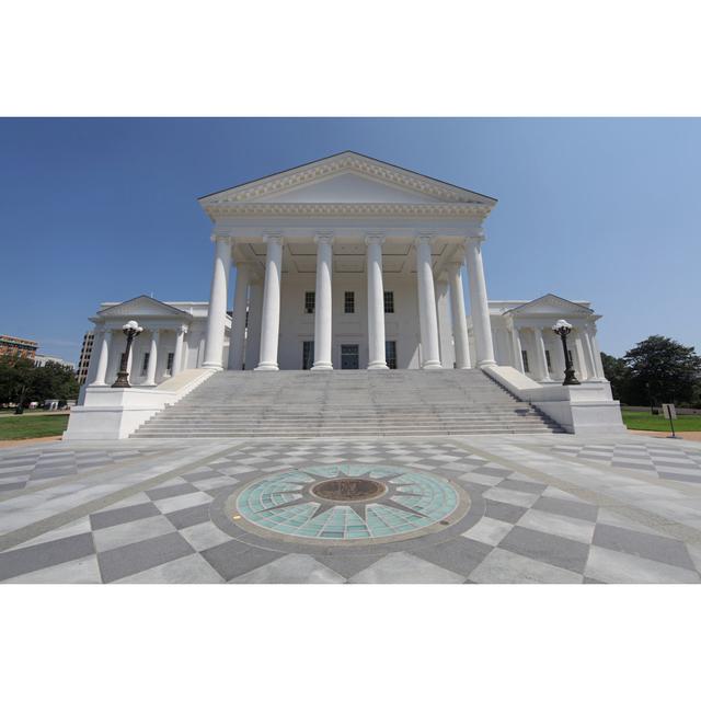 Virginia State Capitol by Quackersnaps - Wrapped Canvas Photograph 17 Stories Size: 61cm H x 91cm W on Productcaster.