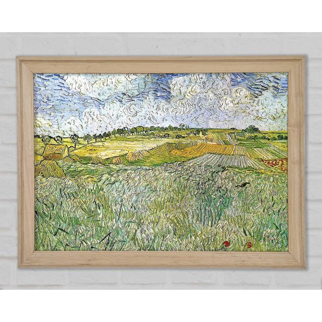 Auvers With Rain Clouds by Vincent Van Gogh - Single Picture Frame Art Prints Ophelia & Co. Size: 42cm H x 59.7cm W x 1.5cm D on Productcaster.