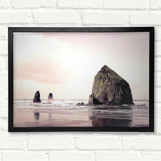 Cannon Beach Framed Print Highland Dunes Size: 21cm H x 29.7cm W on Productcaster.