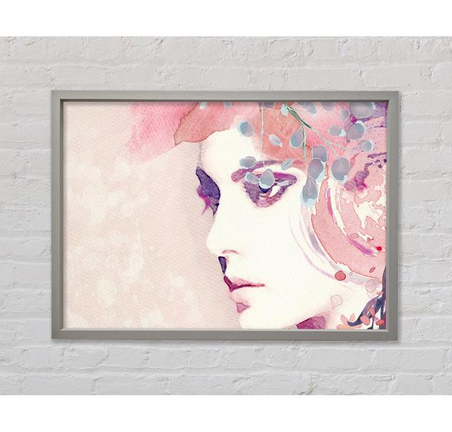 The Face Of Lilac Framed Print Bright Star Size: 100.1cm H x 141.4cm W on Productcaster.