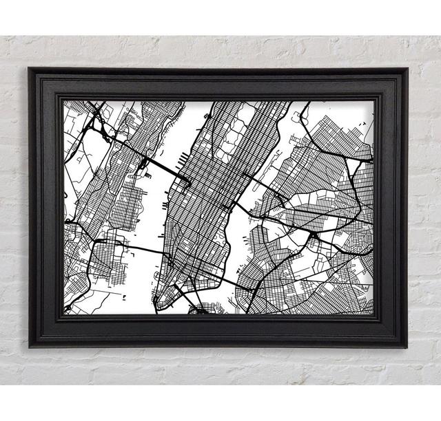 City Map - Print Williston Forge Size: 29.7cm H x 42cm W x 8cm D on Productcaster.