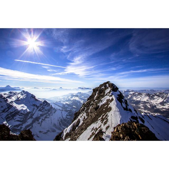 Cournoyer Cournoyer Alps - Wrapped Canvas Print Alpen Home Size: 20cm H x 30cm W x 3.8cm D on Productcaster.