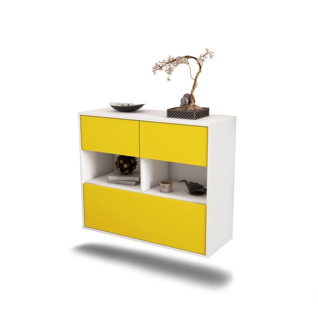 Shifflett Sideboard Latitude Run Colour: Yellow on Productcaster.