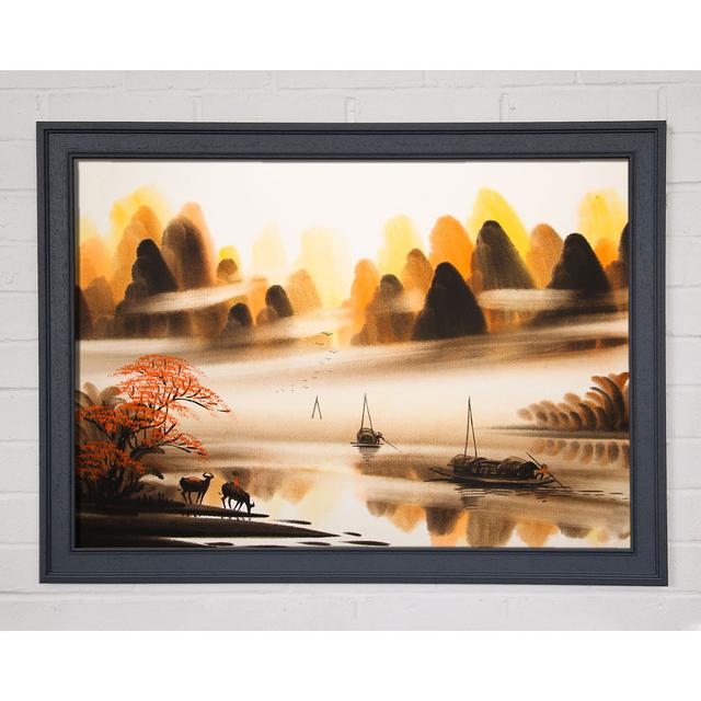 Single Picture Frame Art Prints Ophelia & Co. Size: 42cm H x 59.7cm W on Productcaster.