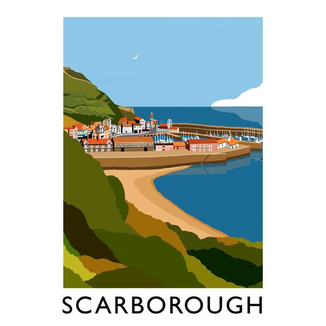 'Scarborough 3' by Richard O'Neil - Print East Urban Home Format: No Frame, Size: 50 cm H x 40 cm W x 1 cm D on Productcaster.