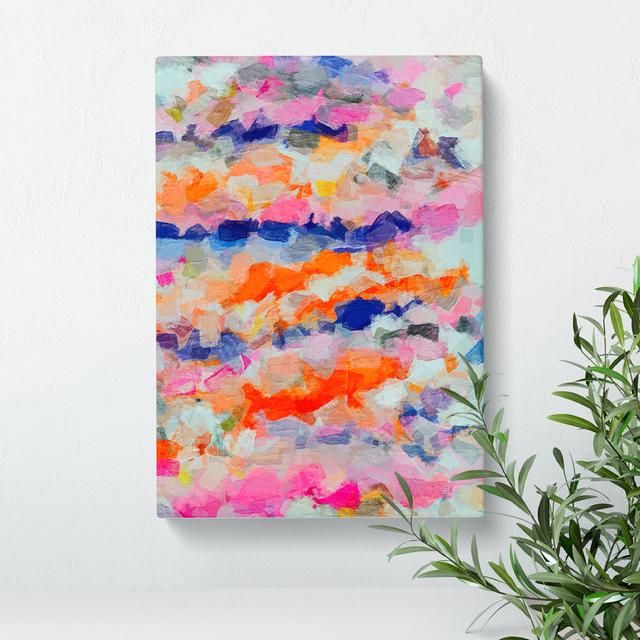 Faith In The River Abstract - Wrapped Canvas Painting Metro Lane Size: 60cm H x 40cm W x 3cm D on Productcaster.