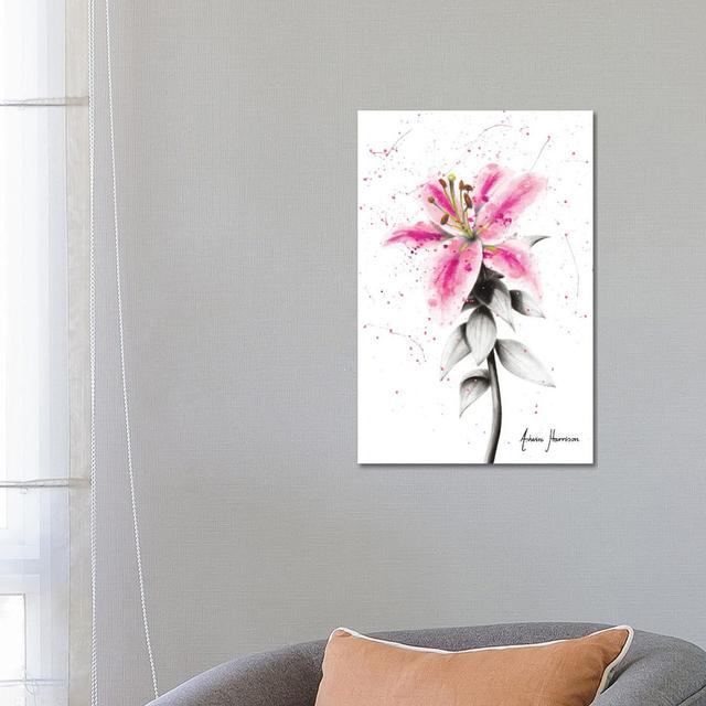 Lively Lily by Ashvin Harrison - Wrapped Canvas Art Prints ClassicLiving Size: 66.04cm H x 45.72cm W x 3.81cm D on Productcaster.