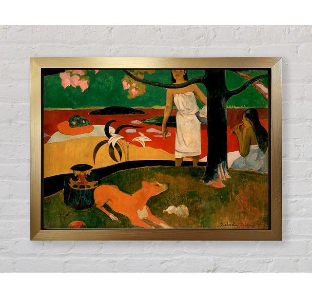 Gauguin Pastorales Tahitiennes by Paul Gauguin - Single Picture Frame Art Prints Bright Star Size: 84.1cm H x 118.9cm W x 3.4cm D on Productcaster.