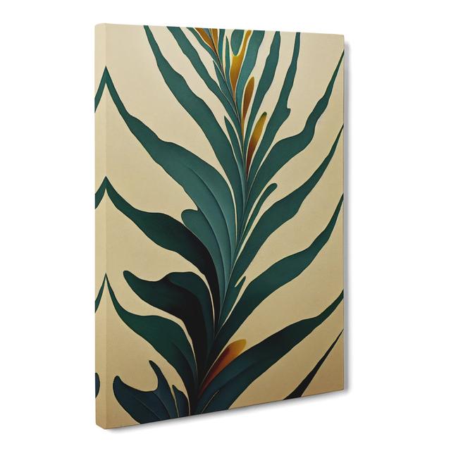 Hansmeier Plant Leaf Vol.3 - Wrapped Canvas Graphic Art Marlow Home Co. Size: 50cm H x 35cm W x 3cm D on Productcaster.