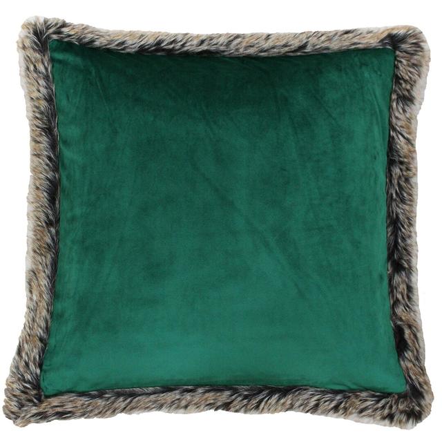 Demi Square Throw Cushion Mercury Row Colour: Emerald on Productcaster.