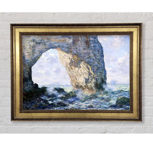 Monet The Manneporte - Print Bright Star Size: 21cm H x 42cm W x 8cm D on Productcaster.