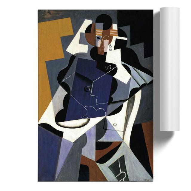 Man and Woman by Juan Gris - Unframed Painting East Urban Home Size: 42cm H x 30cm W x 0.1cm D on Productcaster.