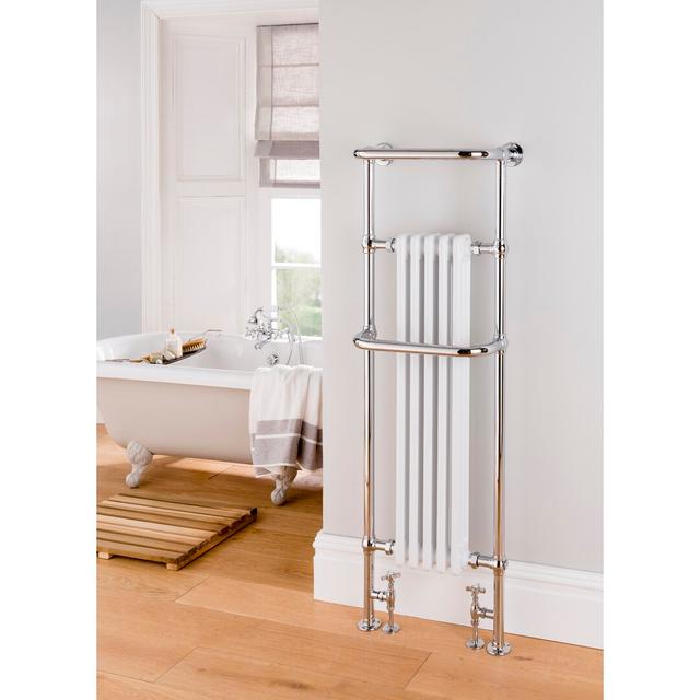 Arundel Traditional Towel Rail Heated Towel Rails Belfry Heating Heat Type: Water-Fed on Productcaster.