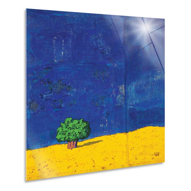 Wandbild Blue Sky with Tree von Stefano Calisti Brambly Cottage Format: Kunststoff/Acryl, Größe: 70 cm H x 70 cm B on Productcaster.