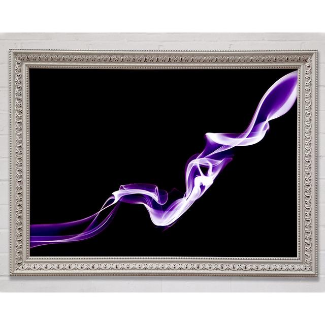 Purple Silk - Single Picture Frame Art Prints Bright Star Size: 21cm H x 29.7cm W x 3cm D on Productcaster.