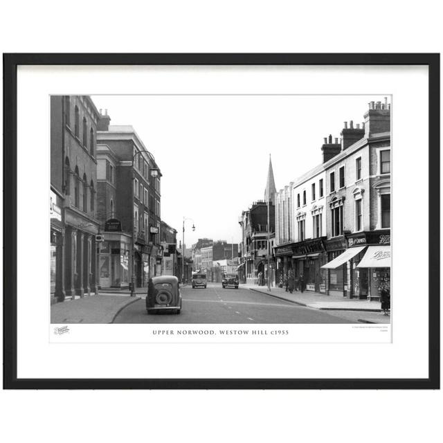 'Upper Norwood, Westow Hill C1955' by Francis Frith - Picture Frame Photograph Print on Paper The Francis Frith Collection Size: 45cm H x 60cm W x 2.3 on Productcaster.