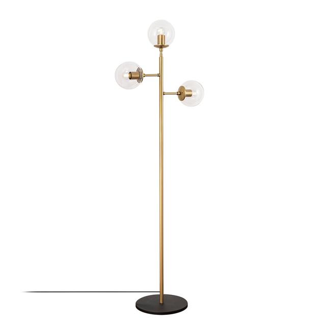 Wapakoneta 163cm Tree Floor Lamp Fairmont Park Base Finish: Shiny Gold on Productcaster.