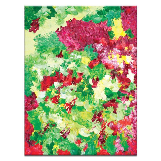 'Vertical Garden' by Josie Nobile Art Print on Wrapped Canvas East Urban Home Size: 102cm H x 76cm W x 3.8cm D on Productcaster.