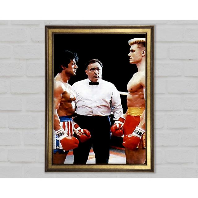 Rocky Vs Russia - Print Ophelia & Co. Size: 84.1cm H x 59.7cm W x 1.5cm D on Productcaster.