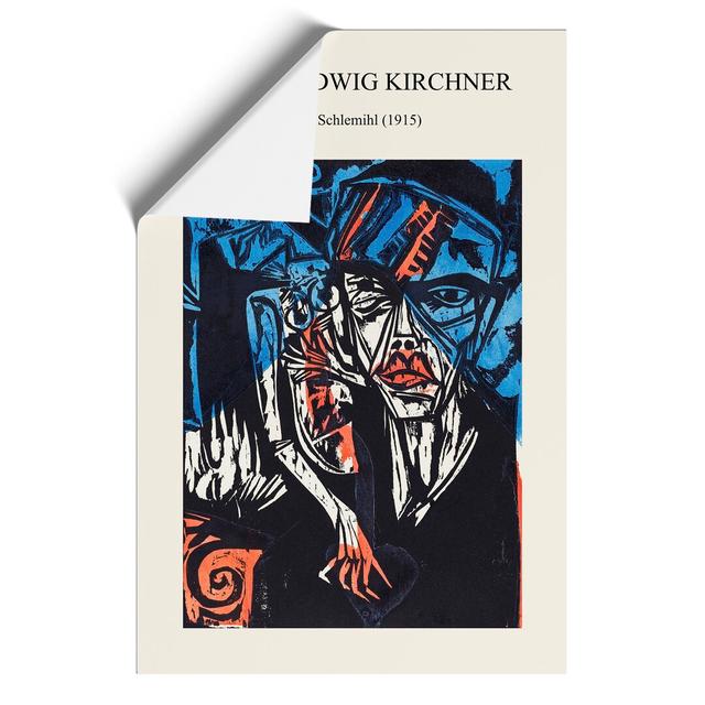 Peter Schlemihl by Ernst Ludwig Kirchner - Unframed Graphic Art East Urban Home Size: 30cm H x 21cm W x 0.1cm D on Productcaster.