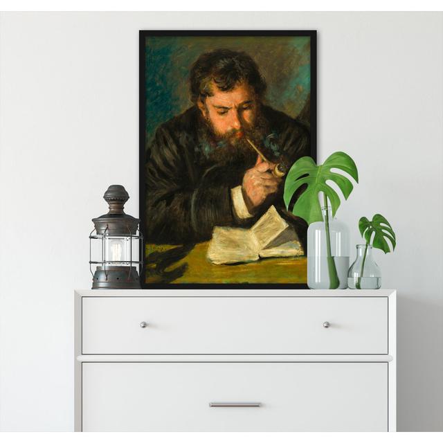 Gerahmtes Poster Selbstportrait von Claude Monet ClassicLiving Größe: 55 cm H x 40 cm B x 2.5 cm T on Productcaster.