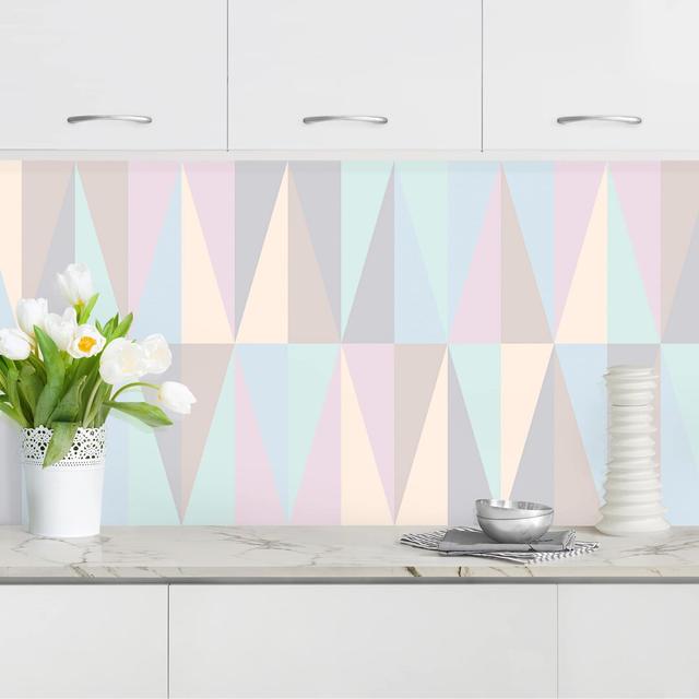 Argent 40 x 140cm PVC Tile in Pastel Isabelline on Productcaster.