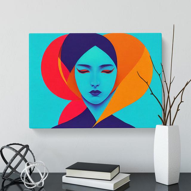 XXX-H1022-WF-10292X Woman Modern Art Vol.2 - Wrapped Canvas Print 17 Stories on Productcaster.