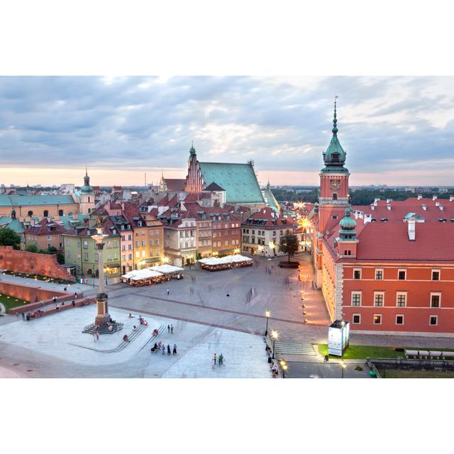 Royal Castle Square. Poland by Mittoo - Wrapped Canvas Print 17 Stories Size: 61cm H x 91cm W on Productcaster.