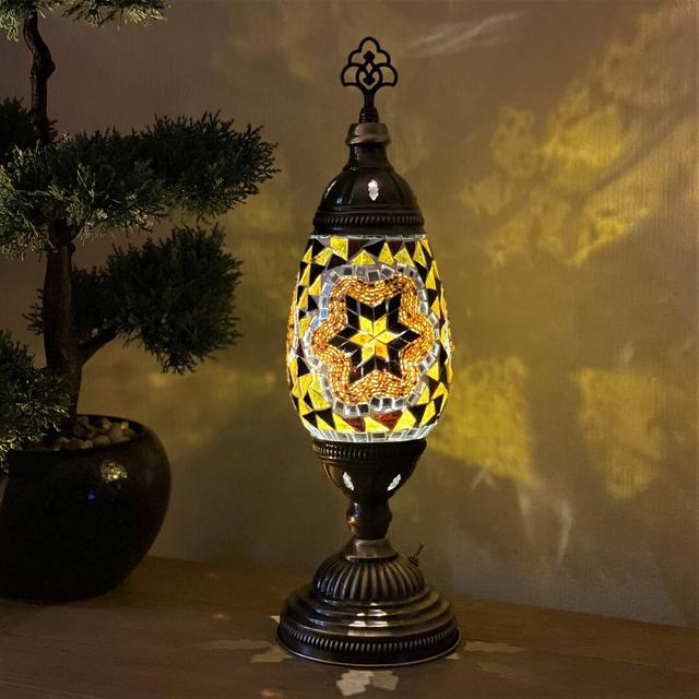 Danial 36cm Bronze/Silver Table Lamp World Menagerie Shade Colour: Brown/Amber on Productcaster.