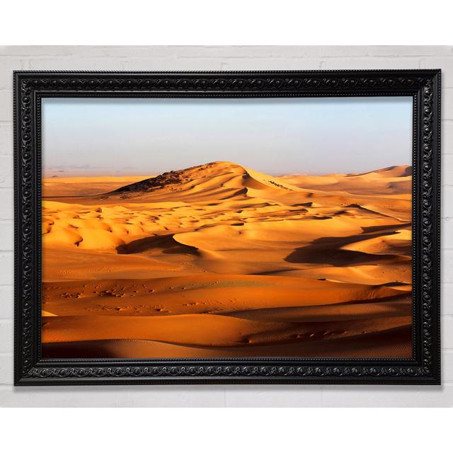 Desert Mound - Single Picture Frame Art Prints Gracie Oaks Size: 21cm H x 29.7cm W on Productcaster.