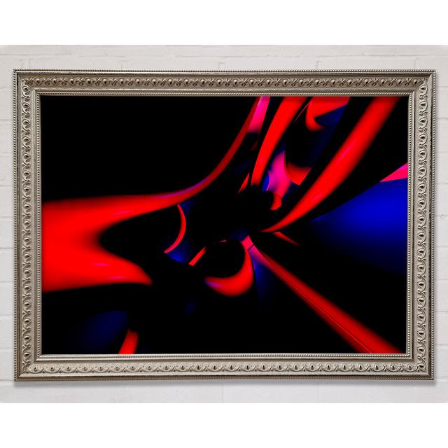 Red Tubular - Single Picture Frame Art Prints Bright Star Size: 29.7cm H x 42cm W x 3cm D on Productcaster.