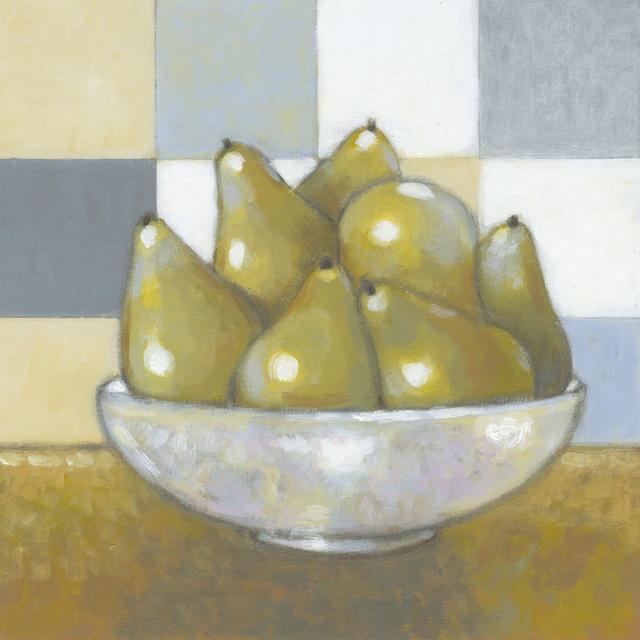 Pears by Norman Wyatt Jr. - Wrapped Canvas Print Rosalind Wheeler Size: 51cm H x 51cm W on Productcaster.