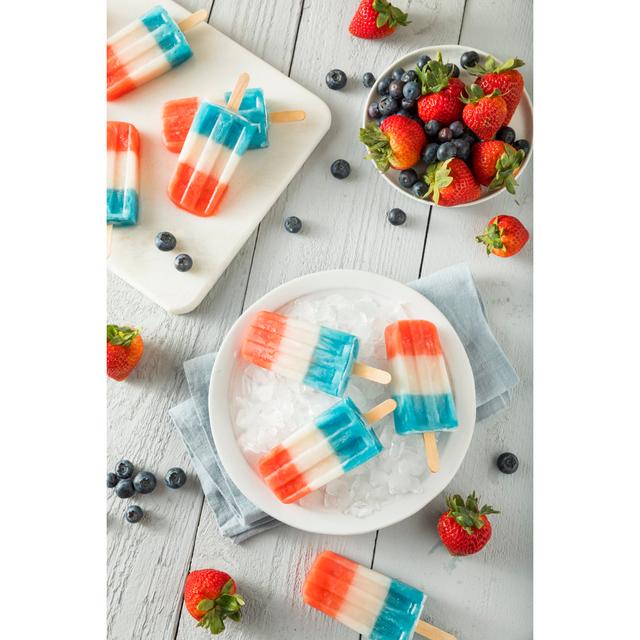 Popsicles by Bhofack2 - Wrapped Canvas Print 17 Stories Size: 76cm H x 51cm W on Productcaster.