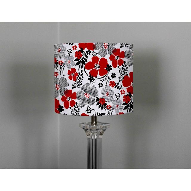 Cotton Drum Lamp Shade Ebern Designs Size: 25cm H x 40cm W x 40cm D on Productcaster.