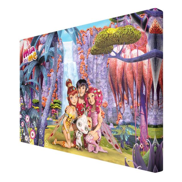 Mia & Me - Friends - Wrapped Canvas Graphic Art Print East Urban Home Size: 60cm L x 40cm W x 2cm D on Productcaster.