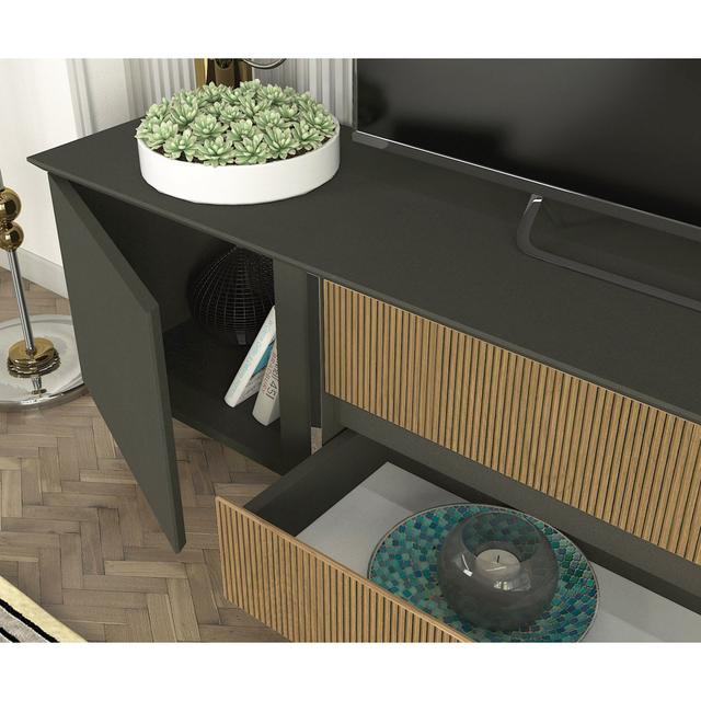 TV-Regal Hanah Home Farbe: Grau on Productcaster.