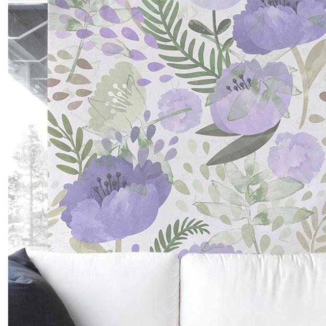 Caynan Matte Mural Rosalind Wheeler Size: 312 x 219cm on Productcaster.