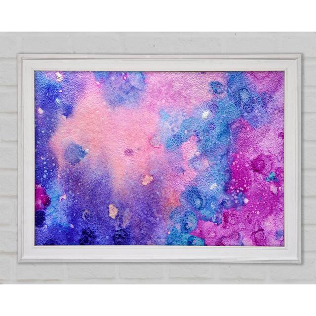 Painting The Universe Framed Print Ivy Bronx Size: 29.7cm H x 42cm W x 1.5cm D on Productcaster.