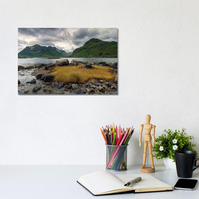 Lofoten Grass by Andreas Stridsberg - Wrapped Canvas Print Alpen Home Size: 20.32cm H x 30.48cm W x 1.91cm D on Productcaster.