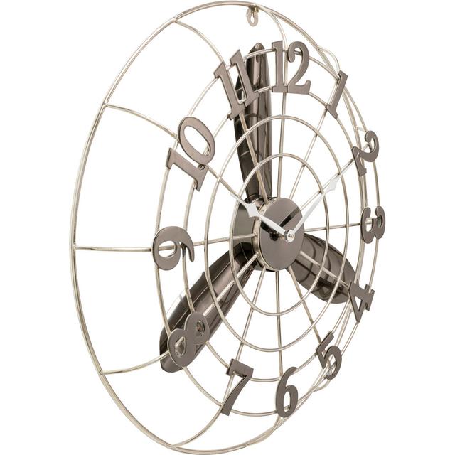 Wall Clock Fan Blade Ø61cm KARE Design on Productcaster.