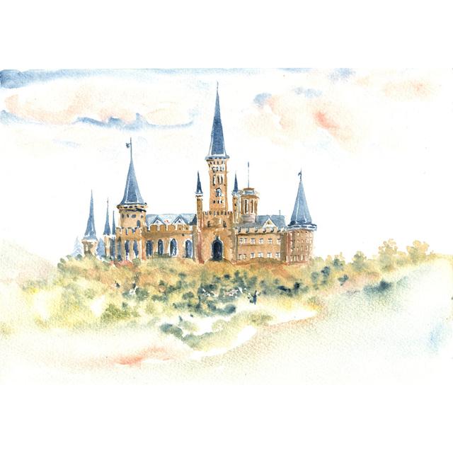 Whimsical Castle 2 - Wrapped Canvas Art Prints ClassicLiving Size: 51cm H x 76cm W on Productcaster.