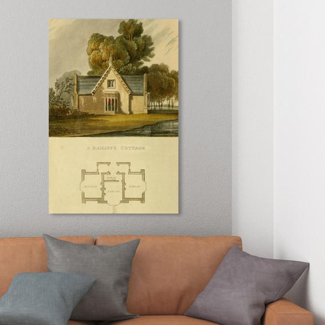 Bailiffs Chapel by Oliver Gal - Wrapped Canvas Print East Urban Home Size: 91.4cm H x 61cm W on Productcaster.