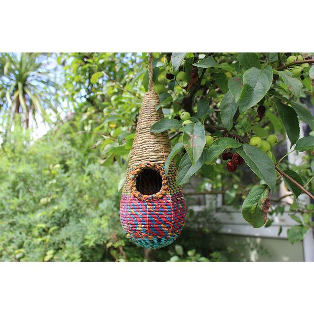 Gilreath Hanging Bird House World Menagerie on Productcaster.