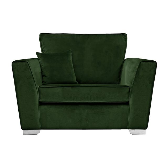 Quade 2 Seater Loveseat Fairmont Park Upholstery Colour: Emerald Green on Productcaster.