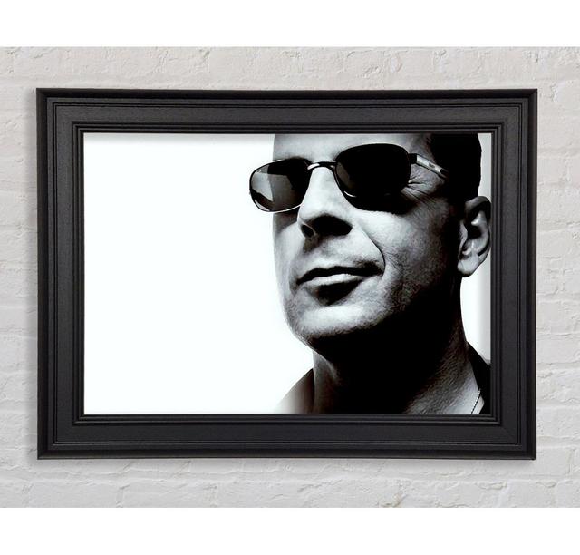 Bruce Willis - Einzelner Bilderrahmen Druck Rosalind Wheeler Größe: 100cm H x 141,4cm B x 8cm T on Productcaster.