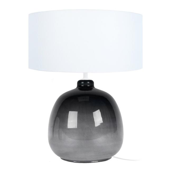 Nico 48cm Table Lamp Highland Dunes Base Colour: Black on Productcaster.