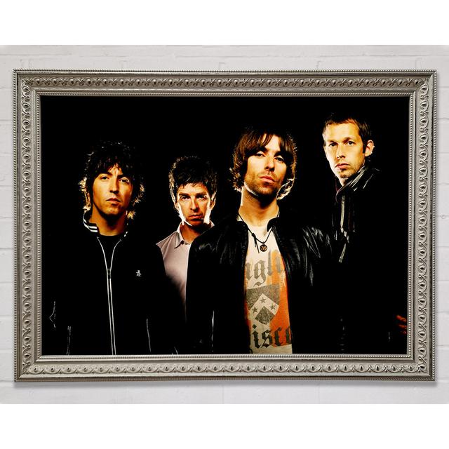 Oasis Champaign Supernova Framed Print Bright Star Size: 42cm H x 59.7cm W on Productcaster.